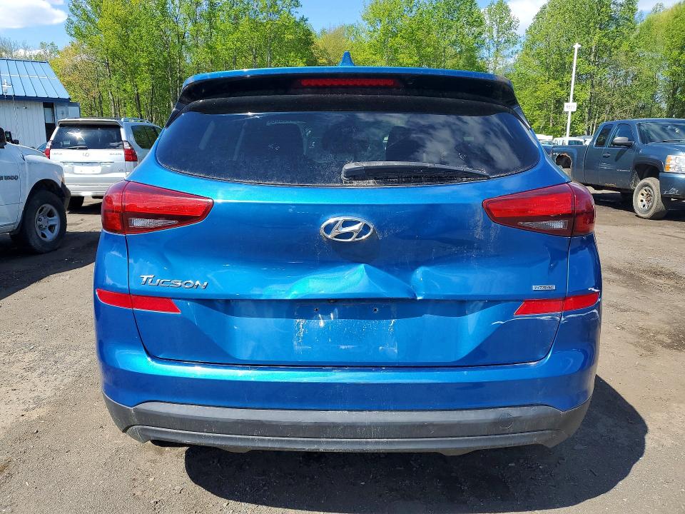 2019 Hyundai Tucson VIN KM8J2CA43KU939748 COPART salvage auction — REAR END, Vt - Certificate Of Title, sold $5,500 on 2026-07-30 (photo 6)