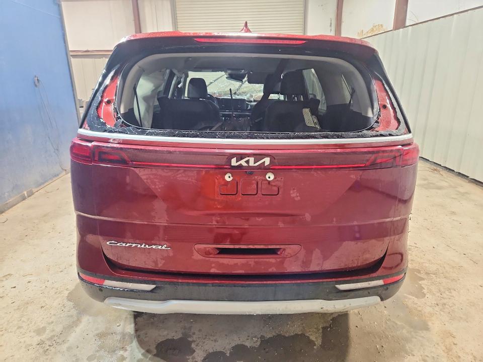 2022 Kia Carnival VIN KNDNB4H36N6173094 COPART salvage auction — FRONT END, Tx - Certificate Of Title, sold $1,750 on 2026-07-02 (photo 6)