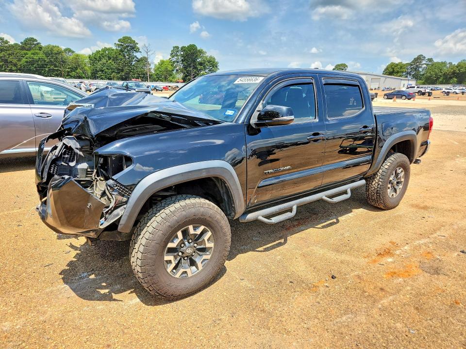 2016 Toyota Tacoma VIN 5TFAZ5CN4GX020039 COPART salvage auction — FRONT END, Tx - Salvage Vehicle Title, sold $6,600 on 2026-07-27 (photo 1)