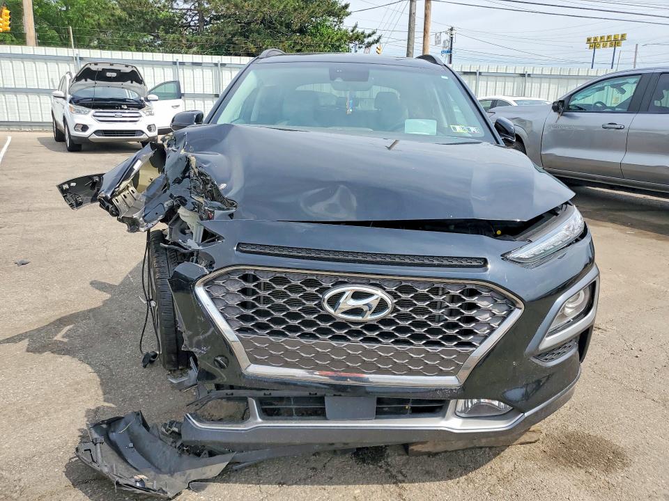 2018 Hyundai VIN KM8K5CA57JU112676 COPART salvage auction — FRONT END, Oh - Cert Of Title-Salvage, sold $2,325 on 2026-07-21 (photo 5)