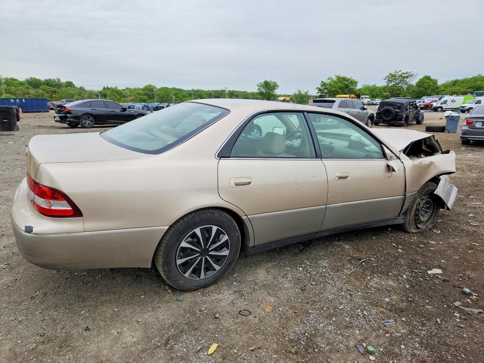 2000 Lexus ES VIN JT8BF28G0Y5083057 COPART salvage auction — FRONT END, Md - Cert Of Salvage > 75% Damage, sold $400 on 2026-07-14 (photo 3)