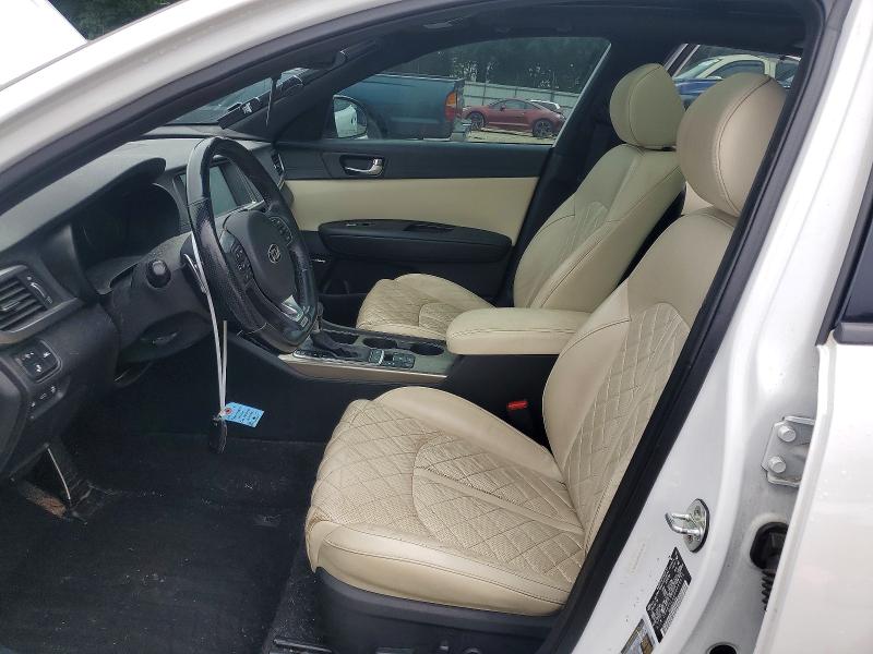 2016 Kia Optima VIN 5XXGV4L22GG095674 COPART salvage auction — FRONT END, GA - CERT OF TITLE-SALVAGE, sold $2,400 on 2026-07-10 (photo 7)
