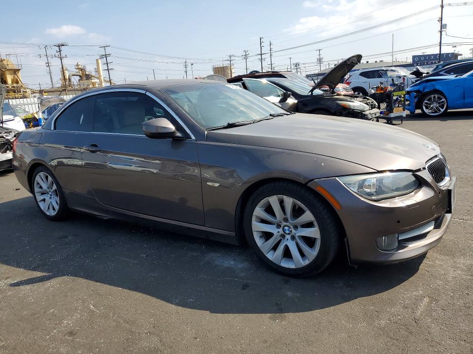 2011 BMW 3 series VIN WBADW7C56BE727484 COPART salvage auction — FRONT END, CA - SALVAGE CERTIFICATE, sold $2,000 on 2026-07-08 (photo 4)