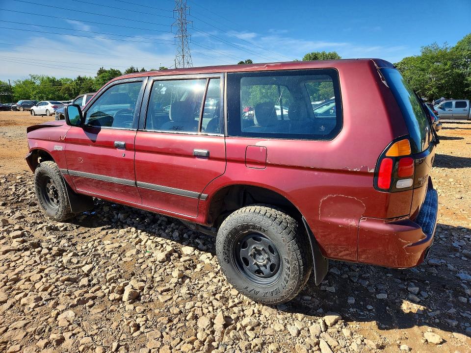 2000 Mitsubishi Montero VIN JA4LS21HXYP046732 COPART salvage auction — FRONT END, Nc - Salvage Certificate Of Title, sold $250 on 2026-07-06 (photo 2)