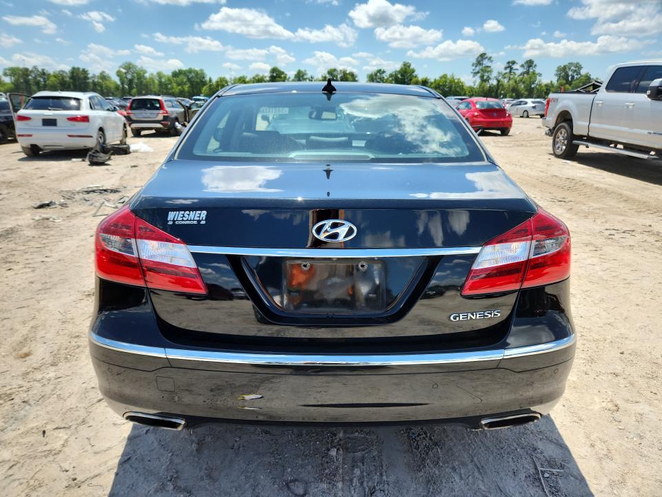 2013 Hyundai VIN KMHGC4DD7DU253790 COPART salvage auction — FRONT END, Tx - Salvage Vehicle Title, sold $1,000 on 2026-07-10 (photo 6)