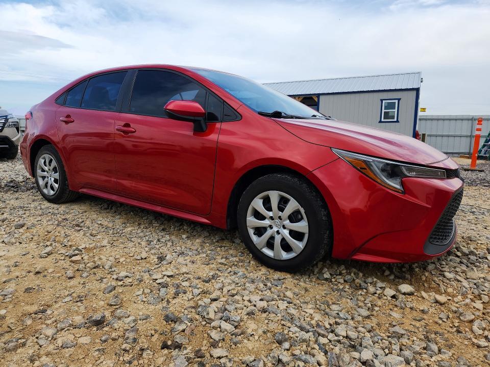 2021 Toyota Corolla VIN 5YFEPMAE4MP239064 COPART salvage auction — HAIL, MO - CERTIFICATE OF TITLE, sold $9,800 on 2026-07-20 (photo 4)