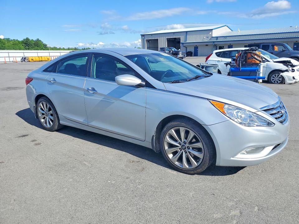 2013 Hyundai Sonata VIN 5NPEC4ACXDH795273 COPART salvage auction — FRONT END, Me - Cert Of Title-Salvage Collisio, sold $400 on 2026-07-06 (photo 4)