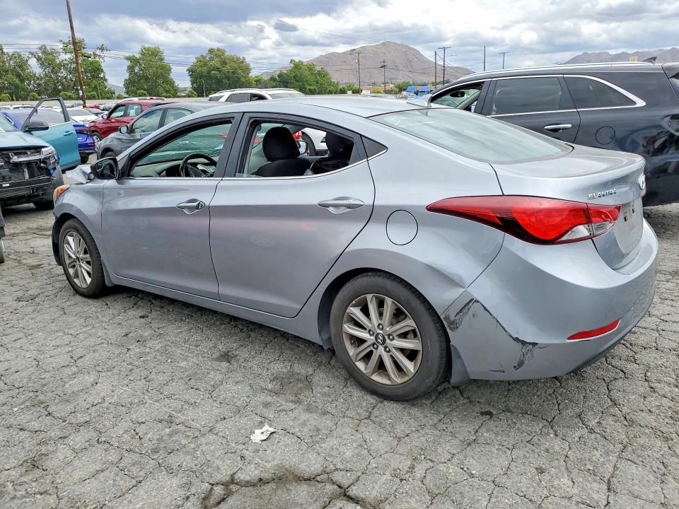 2015 Hyundai VIN 5NPDH4AE6FH599378 COPART salvage auction — VANDALISM, Ca - Salvage Certificate, sold $675 on 2026-07-02 (photo 2)
