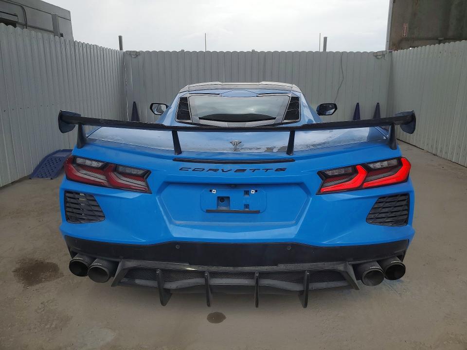2022 Chevrolet Corvette stingray VIN 1G1YA2D41N5109109 COPART salvage auction — SIDE, TX - CERTIFICATE OF TITLE, sold $28,000 on 2026-07-30 (photo 6)