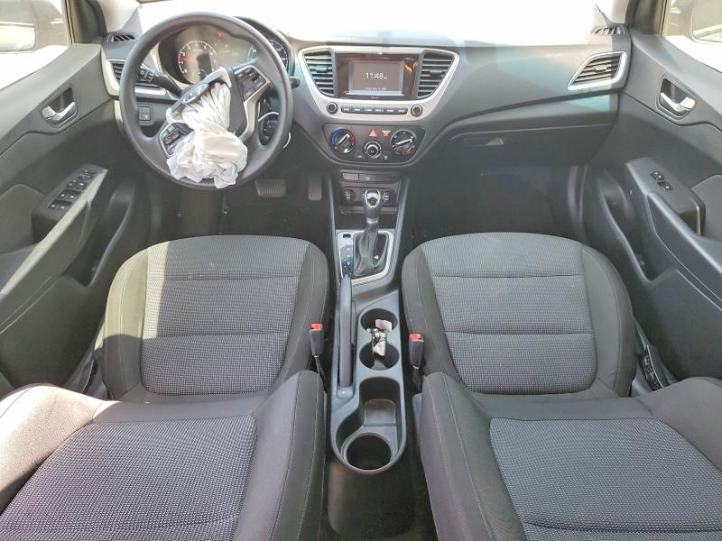 2022 Hyundai Accent VIN 3KPC24A68NE186340 COPART salvage auction — FRONT END, Tx - Salvage Vehicle Title, sold $2,500 on 2026-07-10 (photo 8)