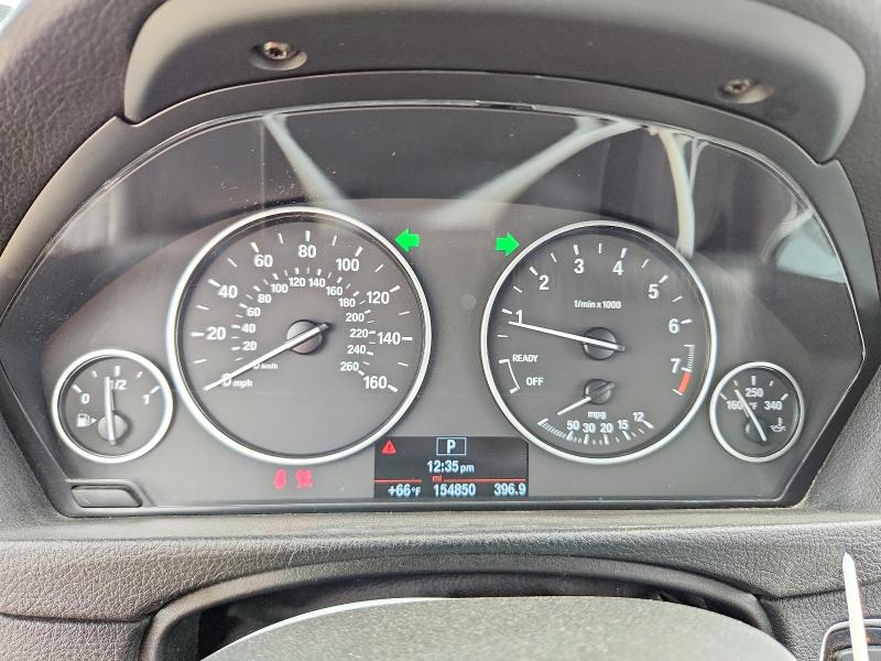 2015 BMW 3 series VIN WBA3B1G57FNT02389 COPART salvage auction — HAIL, Mo - Certificate Of Title, sold $100 on 2026-07-27 (photo 9)