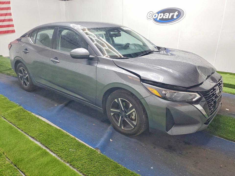2025 Nissan Sentra VIN 3N1AB8CV0SY305935 COPART salvage auction — FRONT END, MN - CERTIFICATE OF TITLE (P), sold $12,500 on 2026-07-27 (photo 4)