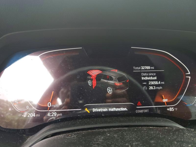 2023 BMW X5 VIN 5UXCR4C01P9R07298 COPART salvage auction — FRONT END, Fl - Cert Of Title Slvg Rebuildable, sold $18,800 on 2026-07-06 (photo 9)
