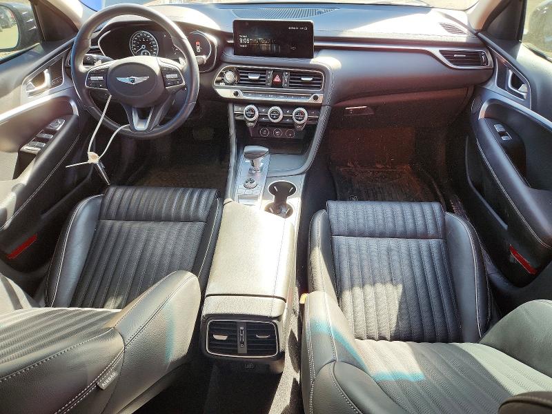 2023 Genesis G70 VIN KMTG34TA5PU113674 COPART salvage auction — SIDE, On - Permit No Brand - Unfit, sold $16,500 on 2026-07-07 (photo 8)