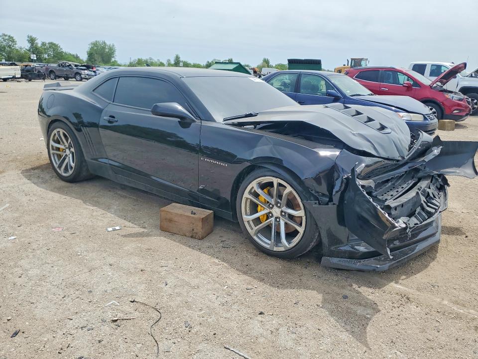 2014 Chevrolet Camaro VIN 2G1FT1EW0E9125221 COPART salvage auction — FRONT END, Il - Salvage Certificate, sold $8,900 on 2026-07-30 (photo 4)