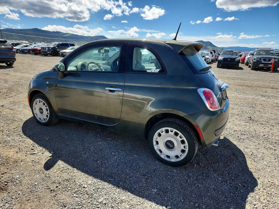 2014 Fiat VIN 3C3CFFAR1ET264242 COPART salvage auction — SIDE, Mt - Salvage Certificate Of A Vehic, sold $1,400 on 2026-08-04 (photo 2)