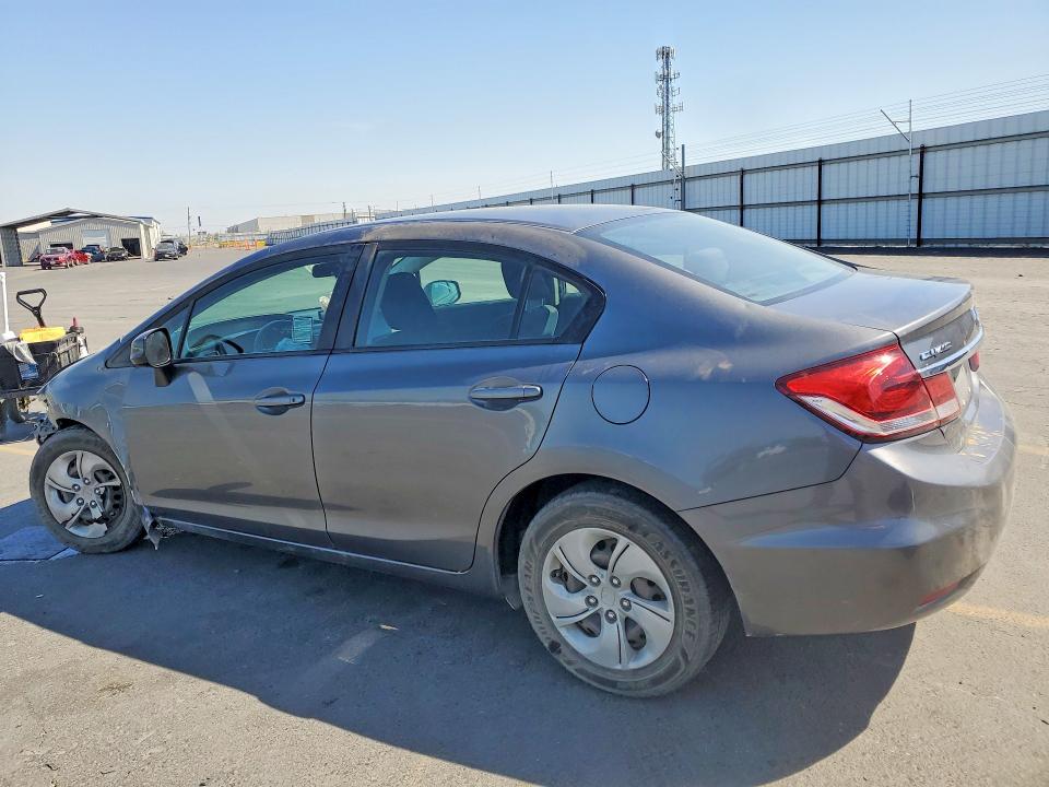 2013 Honda VIN 19XFB2F55DE090813 COPART salvage auction — FRONT END, Ca - Salvage Certificate, sold $1,200 on 2026-07-02 (photo 2)