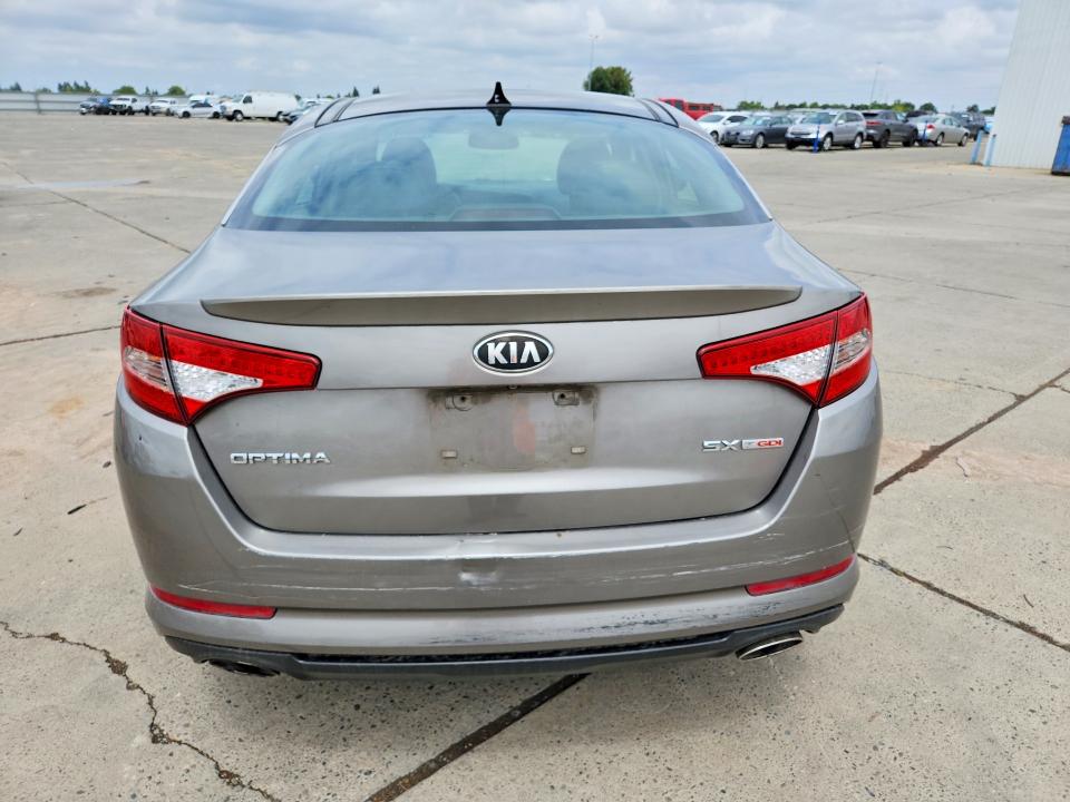 2013 Kia Optima VIN 5XXGR4A60DG242726 COPART salvage auction — FRONT END, CA - SALVAGE CERTIFICATE, sold $10 on 2026-07-27 (photo 6)