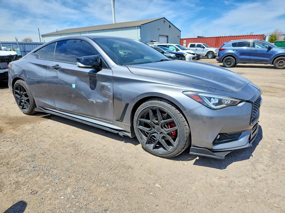2017 Infiniti Q60 VIN JN1EV7EL5HM550904 COPART salvage auction — SIDE, ON - PERMIT NO BRAND - UNFIT, sold $7,300 on 2026-07-14 (photo 4)