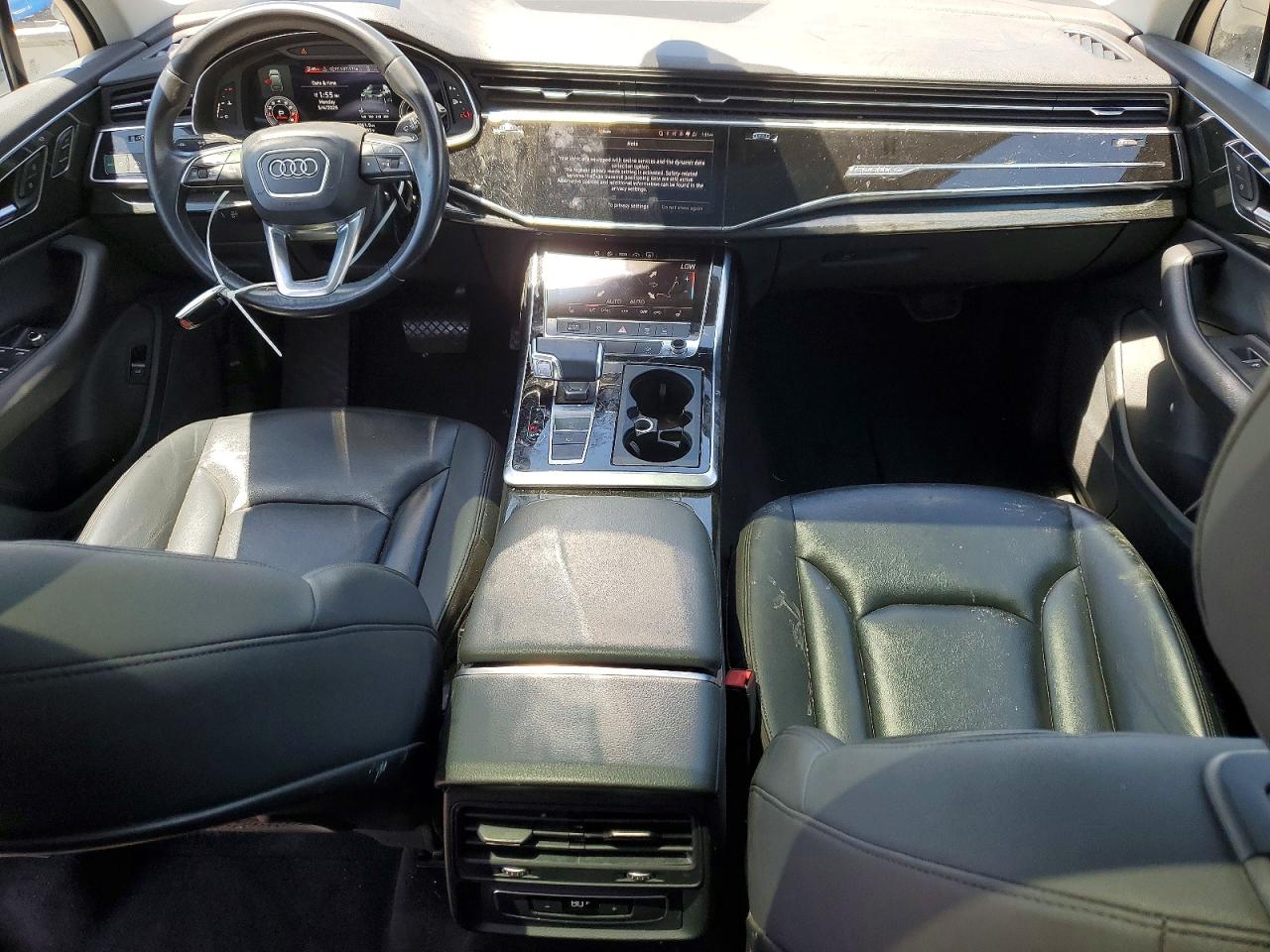 2021 Audi Q7 VIN WA1AJAF72MD014339 COPART salvage auction — Rear End, TX - CERTIFICATE OF TITLE (P), sold $15,500 on 2026-07-08 (photo 8)
