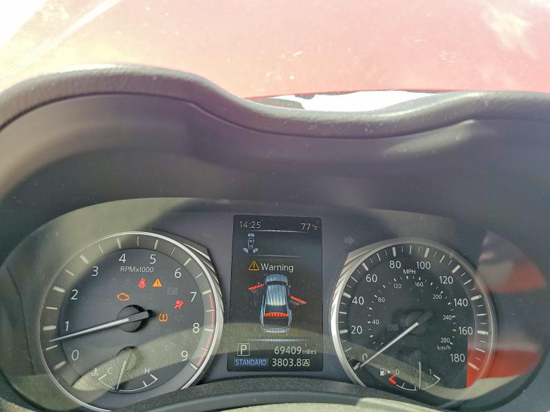 2019 Infiniti VIN JN1FV7AR4KM800767 COPART salvage auction — FRONT END, Mo - Salvage Certificate Of Title, sold $5,700 on 2026-07-06 (photo 9)