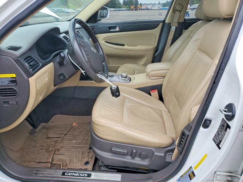 2011 Hyundai Genesis VIN KMHGC4DF8BU127761 COPART salvage auction — FRONT END, Wa - Vehicle Cert Of Ownership-Titl, sold $200 on 2026-07-17 (photo 7)