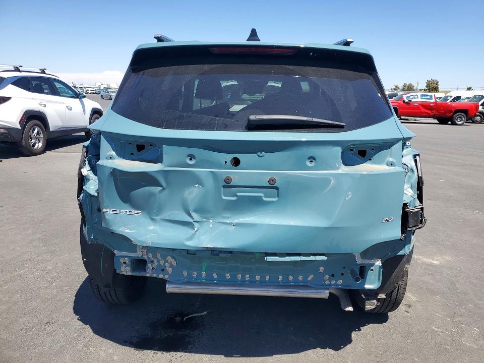 2025 Kia Seltos VIN KNDERCAA7S7703402 COPART salvage auction — REAR END, Ca - Salvage Certificate, sold $8,800 on 2026-07-06 (photo 6)