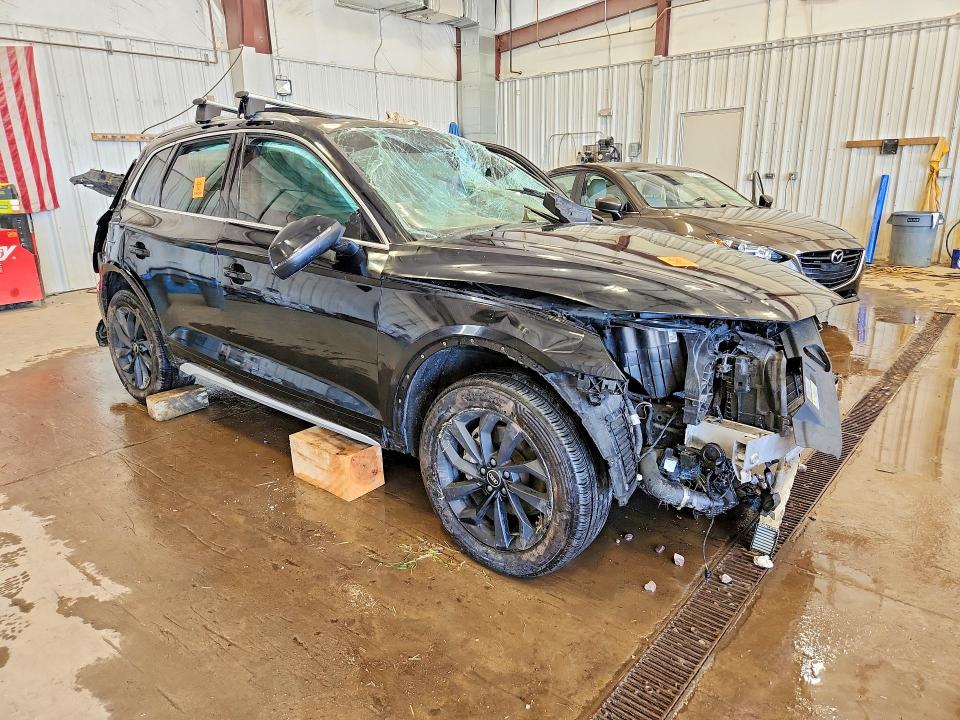 2021 Audi Q5 VIN WA1BAAFY7M2024423 COPART salvage auction — ROLLOVER, Wi - Junked Vehicle Bill Of Sale, sold $1,950 on 2026-07-13 (photo 4)