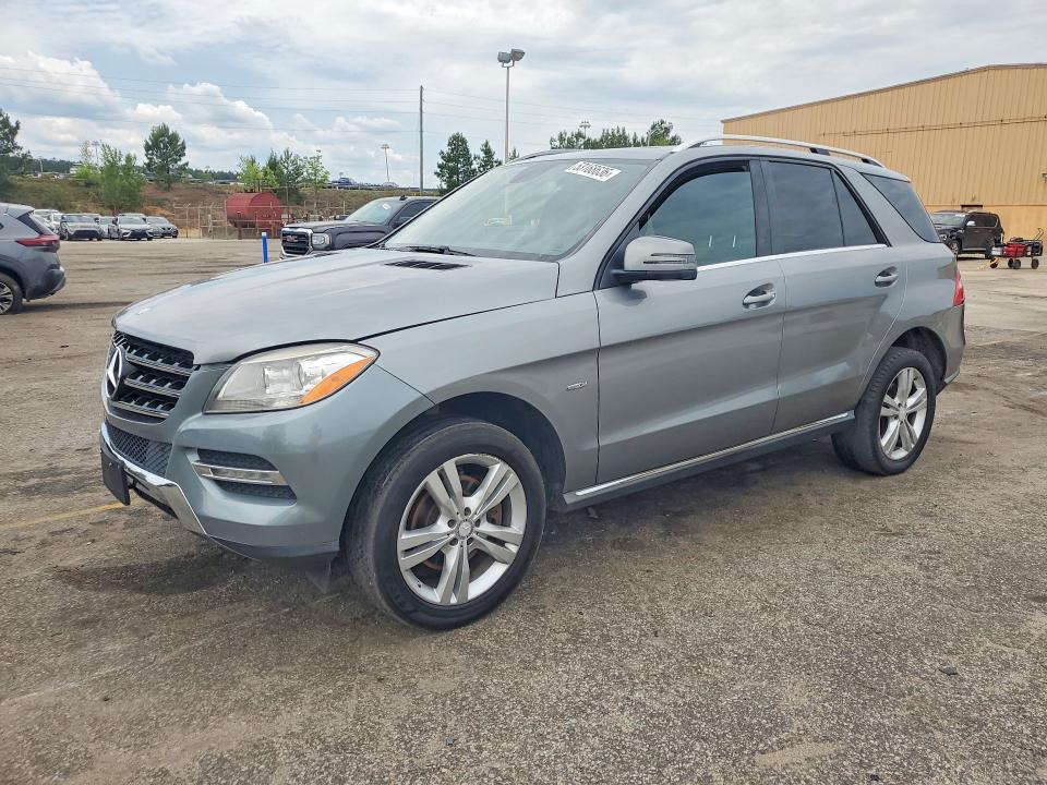 2012 Mercedes-benz M-klasse VIN 4JGDA5HB0CA086048 COPART salvage auction — NORMAL WEAR, Ga - Certificate Of Title, sold $4,150 on 2026-07-10 (photo 1)