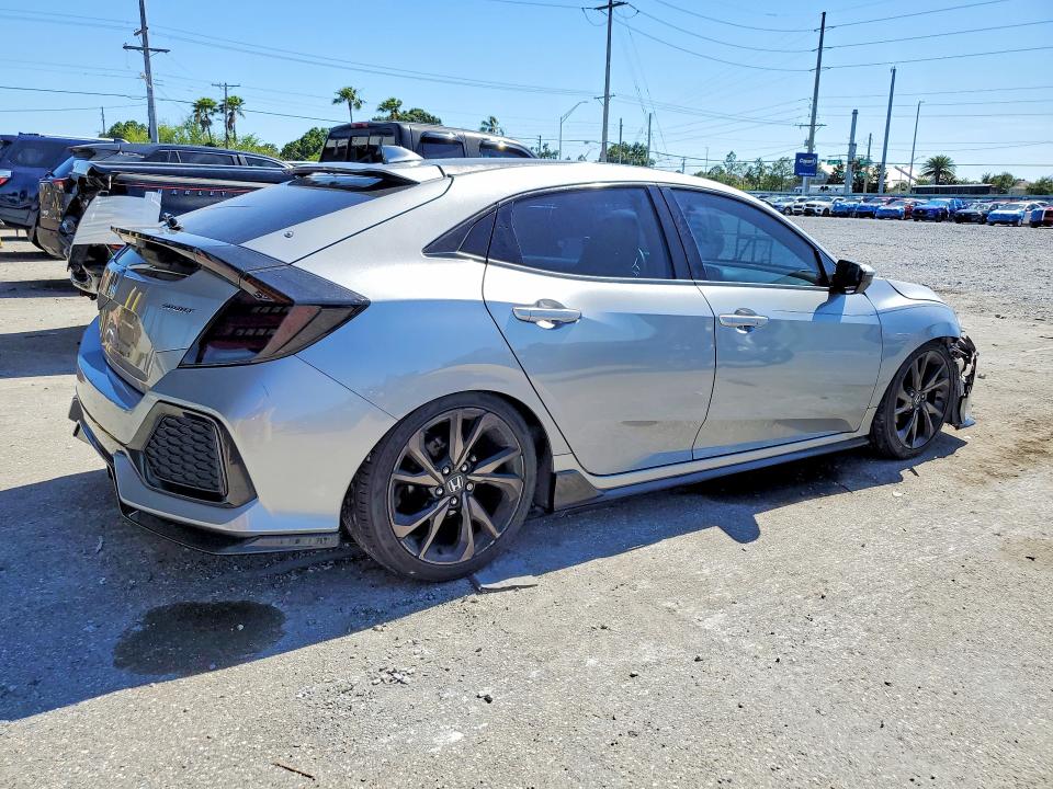 2018 Honda VIN SHHFK7H43JU226216 COPART salvage auction — FRONT END, Fl - Cert Of Title Slvg Rebuildable, sold $4,850 on 2026-07-10 (photo 3)