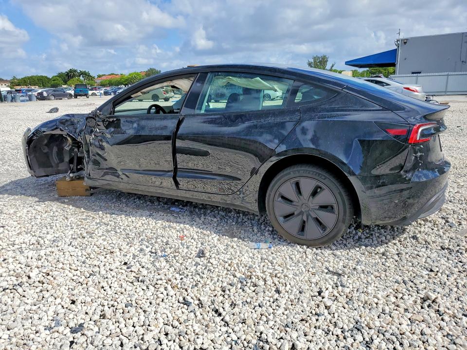 2026 Tesla VIN 5YJ3E1EA7TF167452 COPART salvage auction — FRONT END, FL - CERT OF TITLE SLVG REBUILDABLE, sold $9,500 on 2026-07-28 (photo 2)