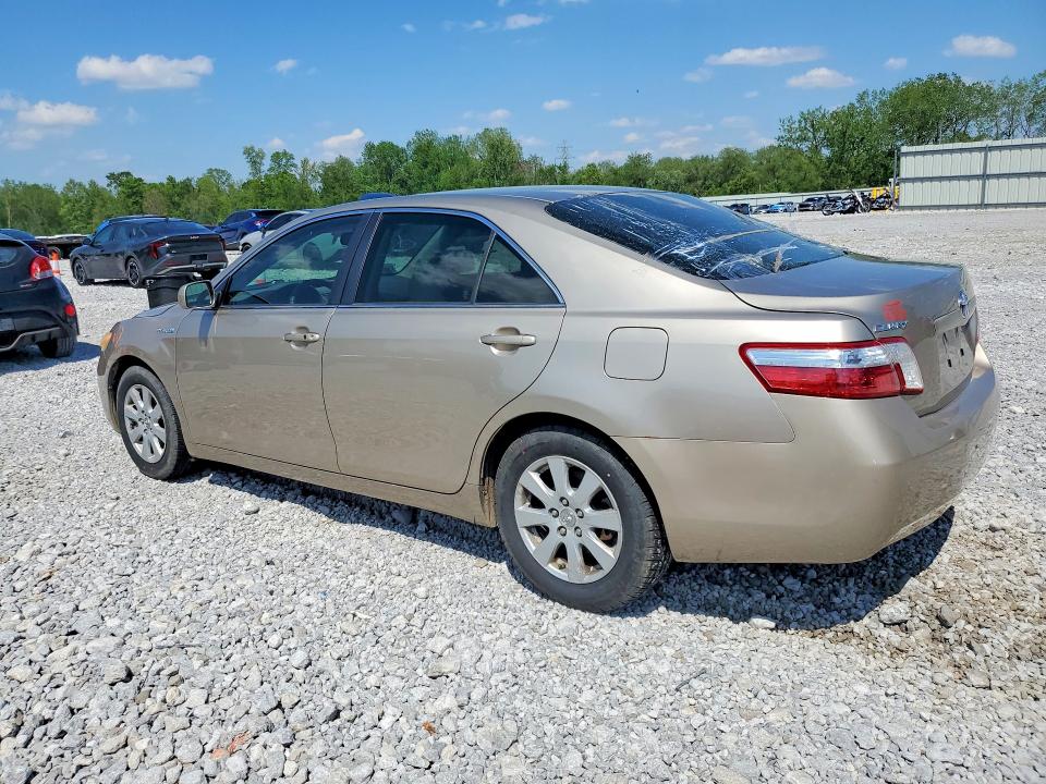 2007 Toyota Camry VIN JTNBB46K073007747 COPART salvage auction — REAR END, Oh - Cert Of Title-Salvage, sold $90 on 2026-07-21 (photo 2)