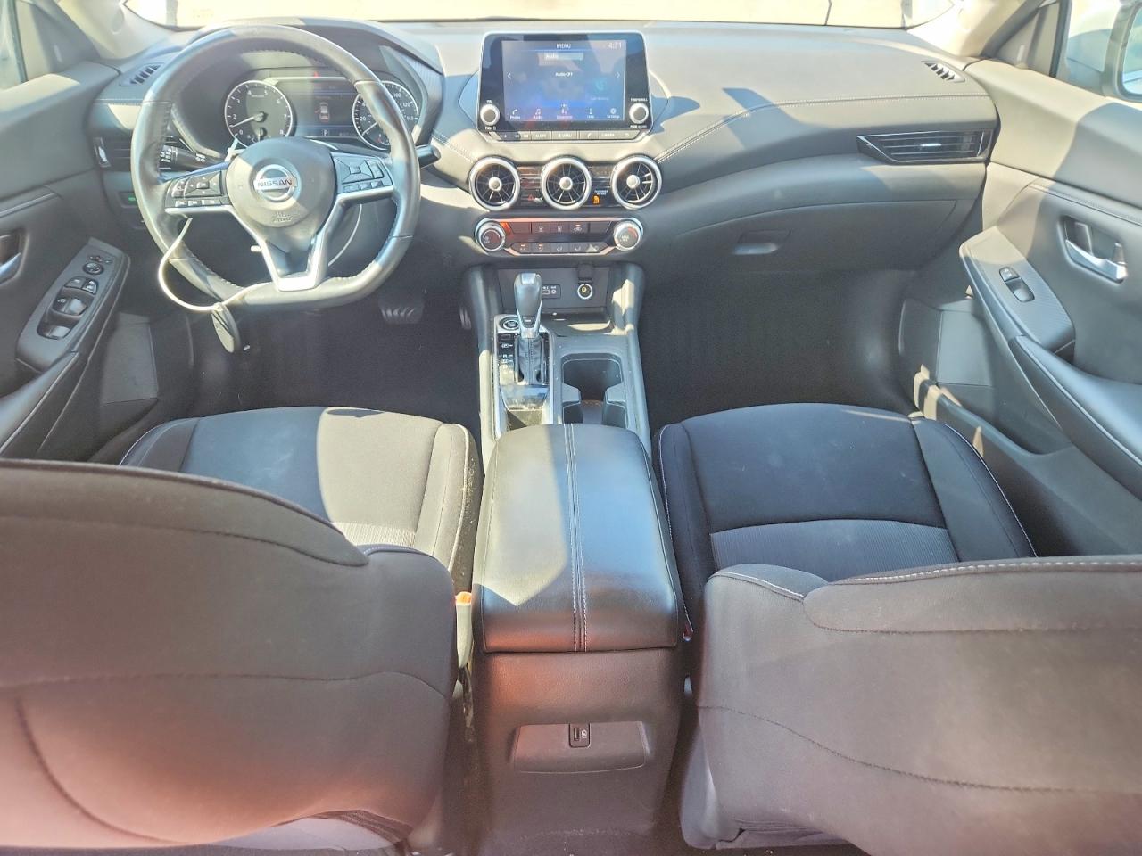 2022 Nissan Sentra VIN 3N1AB8CV3NY209155 COPART salvage auction — Rear End, TX - SALVAGE VEHICLE TITLE, sold $2,250 on 2026-07-09 (photo 8)