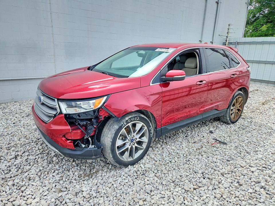 2016 Ford Edge VIN 2FMPK4K97GBB18580 — COPART salvage auction photo