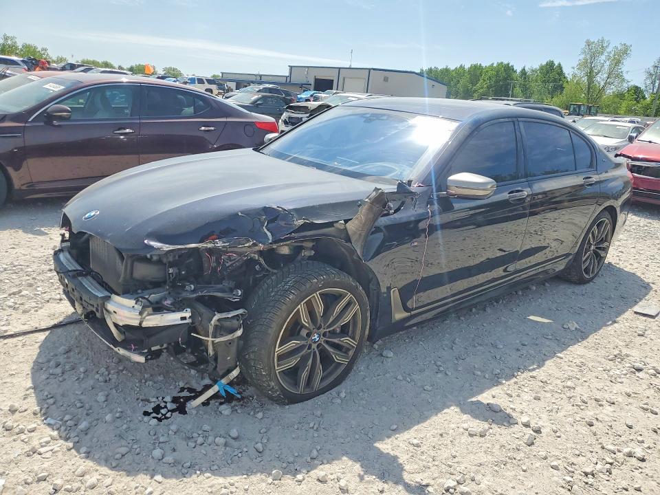 2018 BMW 7er VIN WBA7H6C55JG614713 — COPART salvage auction photo