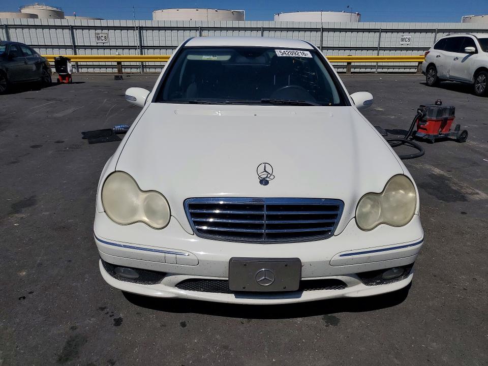 2007 Mercedes-benz C-klasse VIN WDBRF52H97A943528 COPART salvage auction — REAR END, Ca - Salvage Certificate, sold $325 on 2026-08-10 (photo 5)