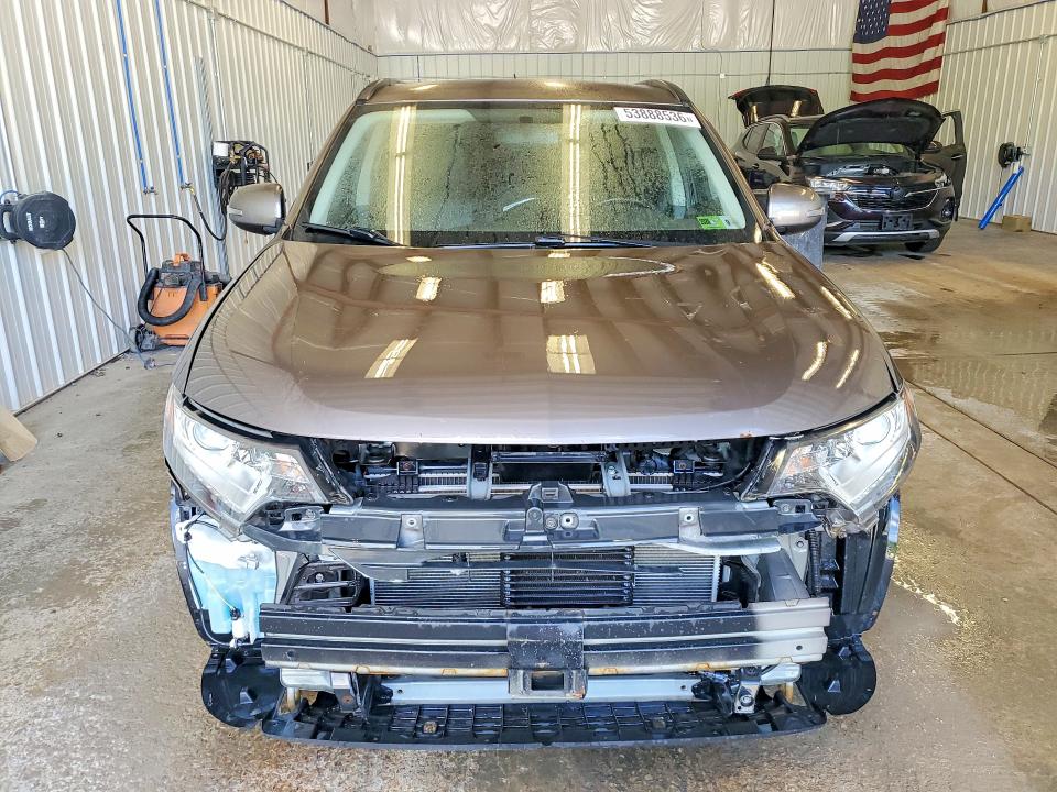 2016 Mitsubishi Outlander VIN JA4AZ3A32GZ036826 COPART salvage auction — FRONT END, Pa - Certificate Of Salvage, sold $3,950 on 2026-07-15 (photo 5)