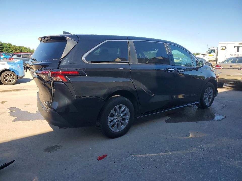2023 Toyota Sienna VIN 5TDYSKFC7PS090684 COPART salvage auction — REAR END, Pa - Certificate Of Salvage, sold $12,200 on 2026-07-06 (photo 3)