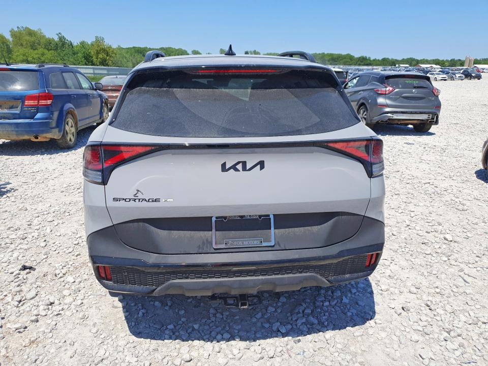 2025 Kia Sportage VIN 5XYK7CDF3SG288436 COPART salvage auction — FRONT END, Mi - Scrap Certificate Of Title, sold $8,500 on 2026-07-02 (photo 6)