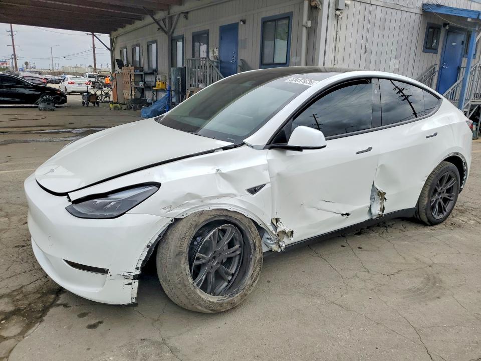 2024 Tesla VIN 7SAYGDEE6RF198594 COPART salvage auction — FRONT END, Ca - Salvage Certificate, sold $12,200 on 2026-07-27 (photo 1)