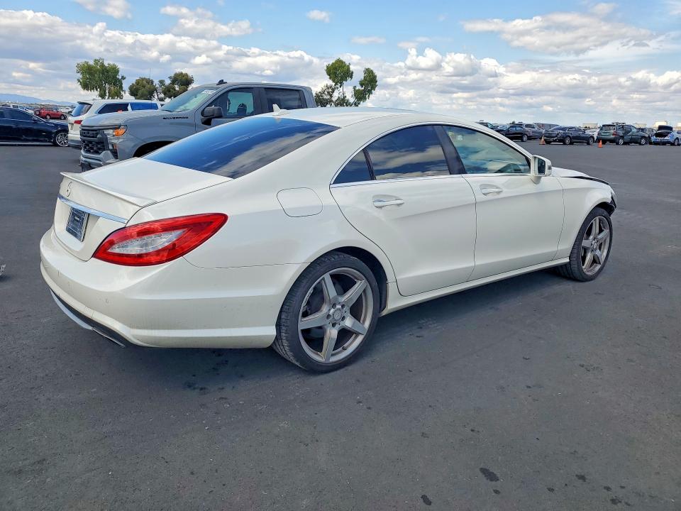 2013 Mercedes-benz Cls-klasse VIN WDDLJ7DBXDA061098 COPART salvage auction — FRONT END, Ca - Salvage Certificate, sold $3,750 on 2026-07-08 (photo 3)