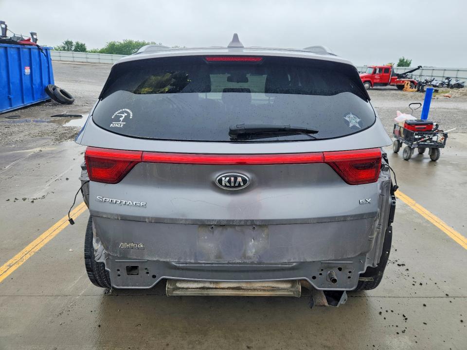 2017 Kia Sportage VIN KNDPN3AC7H7169185 COPART salvage auction — REAR END, In - Cert Of Title-Salvage Title, sold $2,750 on 2026-07-25 (photo 6)