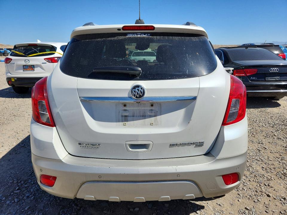 2015 Buick Encore VIN KL4CJHSB2FB258227 COPART salvage auction — MINOR DENT/SCRATCHES, Ut - Cert Of Title-Rebuilt/Restored, sold $1,400 on 2026-07-10 (photo 6)