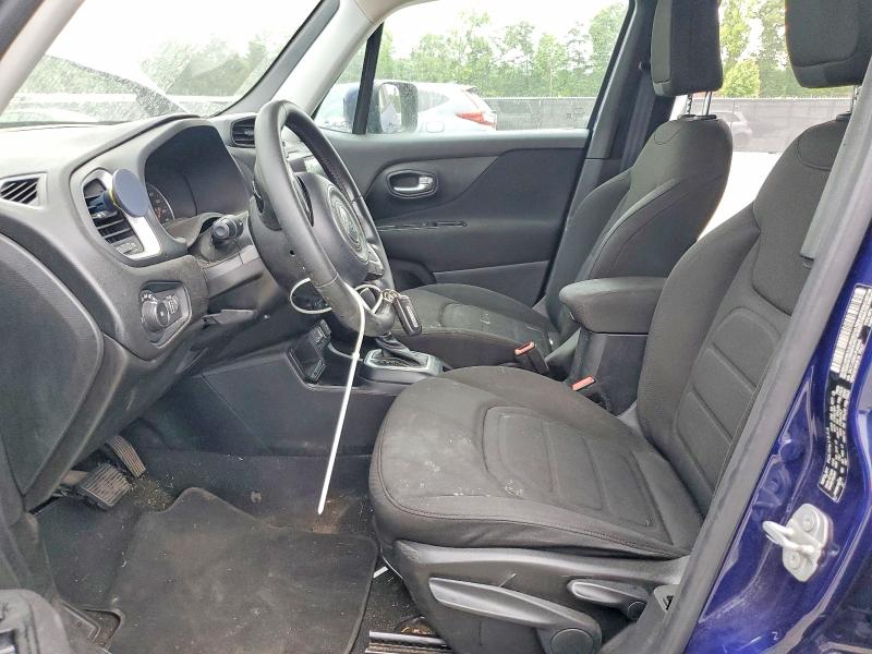 2018 Jeep Renegade VIN ZACCJABB2JPJ66849 COPART salvage auction — FRONT END, Sc - Cert Of Title-Salvage, sold $2,500 on 2026-07-27 (photo 7)