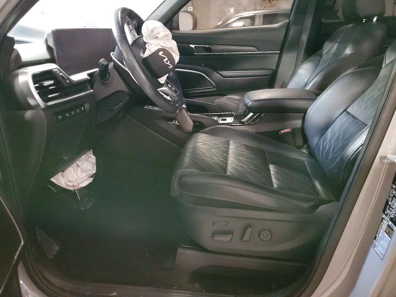 2023 Kia Telluride VIN 5XYP5DGC4PG356205 COPART salvage auction — FRONT END, Pa - Certificate Of Salvage, sold $7,700 on 2026-07-22 (photo 7)