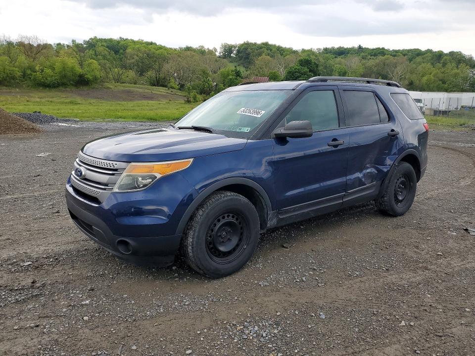 2012 Ford Explorer VIN 1FMHK8B88CGA49422 COPART salvage auction — SIDE, Pa - Certificate Of Salvage, sold $1,750 on 2026-07-24 (photo 1)