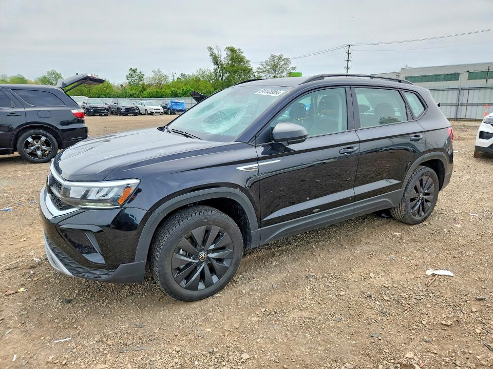2024 Volkswagen Taos VIN 3VV5X7B22RM071446 COPART salvage auction — HAIL, Il - Salvage Certificate, sold $6,400 on 2026-07-24 (photo 1)