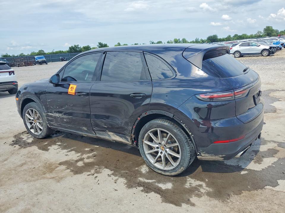 2020 Porsche Cayenne VIN WP1AA2AY0LDA10203 COPART salvage auction — FRONT END, Mo - Salvage Certificate Of Title, sold $12,600 on 2026-08-03 (photo 2)