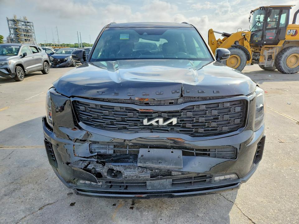2022 Kia Telluride VIN 5XYP5DHC6NG303405 COPART salvage auction — FRONT END, Salvage Title, sold $9,400 on 2026-07-22 (photo 5)