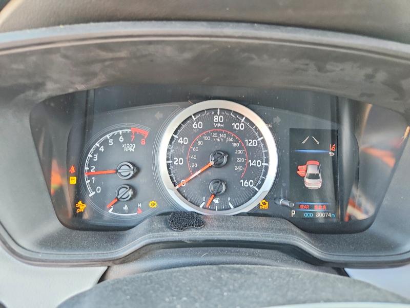 2021 Toyota VIN 5YFS4MCE0MP077135 COPART salvage auction — FRONT END, Tx - Salvage Vehicle Title, sold $4,650 on 2026-07-20 (photo 9)